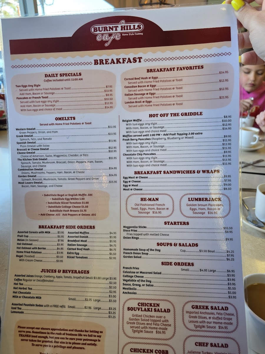 Menu Burnt Hills Cafe-1